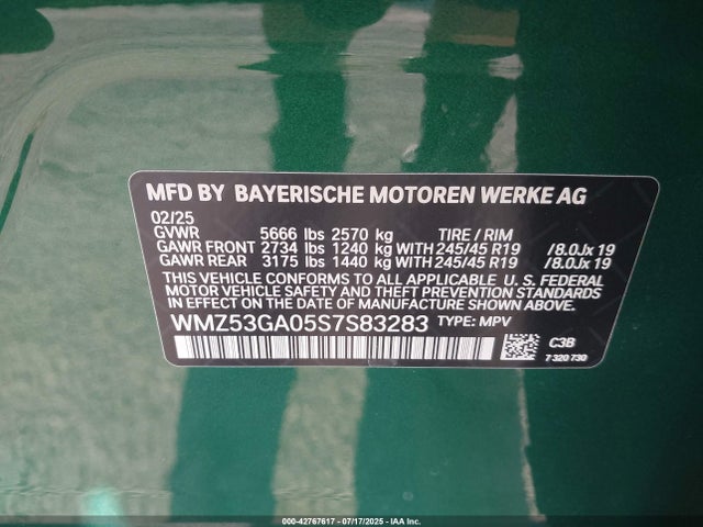 2025 MINI SE COUNTRYMAN WMZ53GA05S7S83283 Photo 8