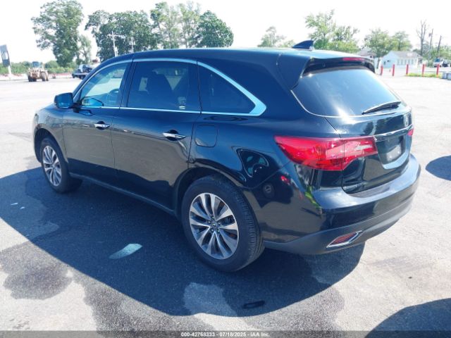 2014 ACURA MDX 5FRYD4H41EB001669 Photo 2