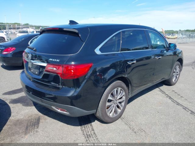 2014 ACURA MDX 5FRYD4H41EB001669 Photo 3
