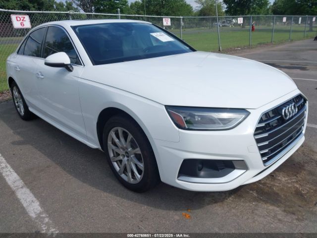 2021 AUDI A4 WAUABAF48MA050415