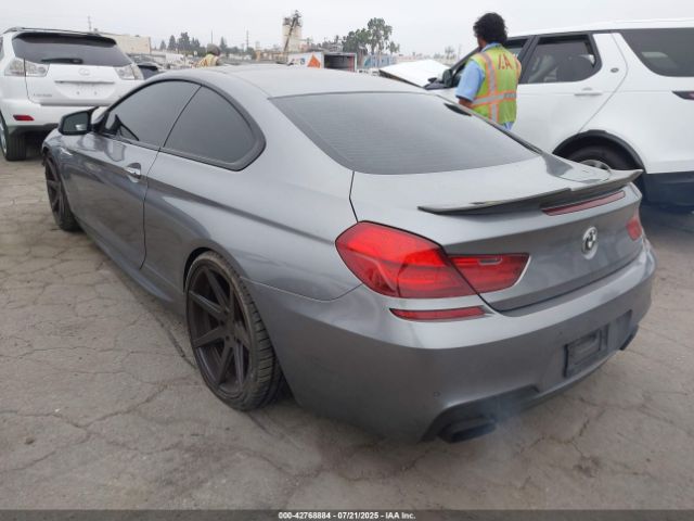 2013 BMW 650I WBAYM9C5XDDW20143 Photo 2