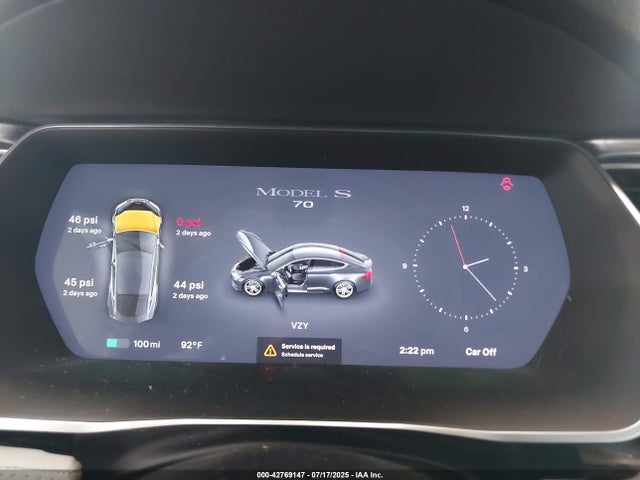 2015 TESLA MODEL S 5YJSA1S12FF100404 Photo 6