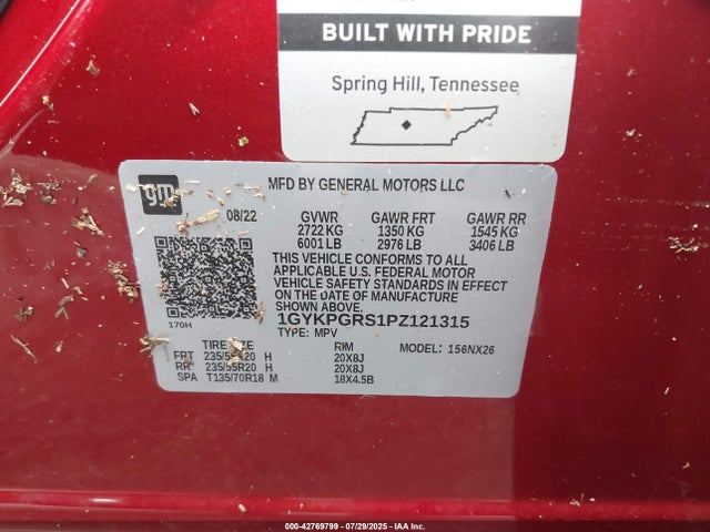 2023 CADILLAC XT6 1GYKPGRS1PZ121315 Photo 8
