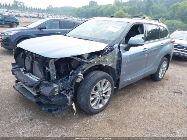 2022 TOYOTA HIGHLANDER 5TDDZRBH5NS200374 Photo 1