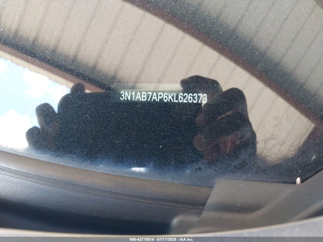 3N1AB7AP6KL626373 Nissan Sentra