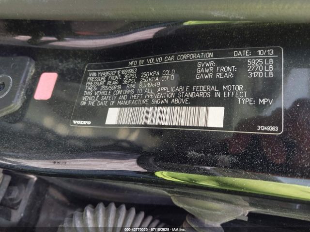 2014 VOLVO XC90 YV4952CF1E1691963 Photo 8