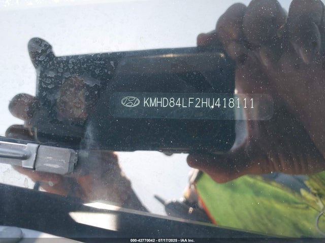 KMHD84LF2HU418111 Hyundai 2017