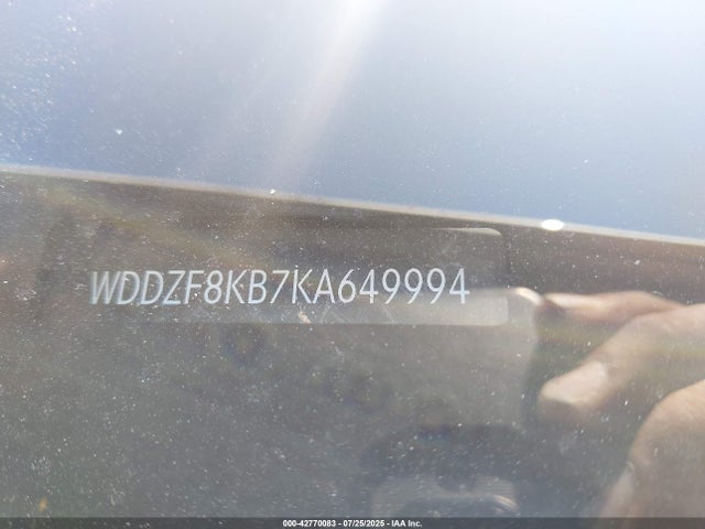 WDDZF8KB7KA649994 Mercedes-Benz m177