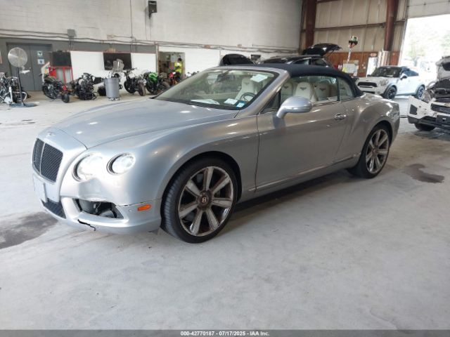 2013 BENTLEY CONTINENTAL GTC SCBGT3ZA4DC085368 Photo 1