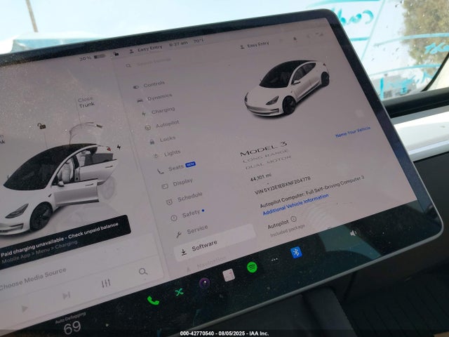 2022 TESLA MODEL 3 5YJ3E1EBXNF204778 Photo 6