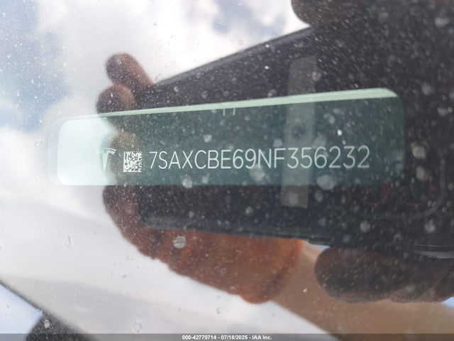 Продажа на аукционе авто 2022 Tesla Model X Plaid Tri Motor All-wheel Drive, vin: 7SAXCBE69NF356232, номер лота: 42770714