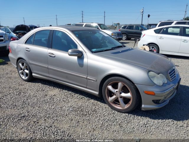 2005 MERCEDES-BENZ C 230 WDBRF40J25F609826