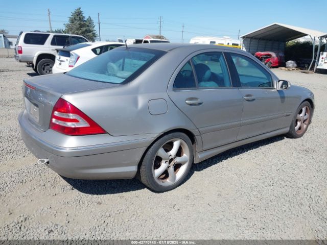 2005 MERCEDES-BENZ C 230 WDBRF40J25F609826 Photo 3