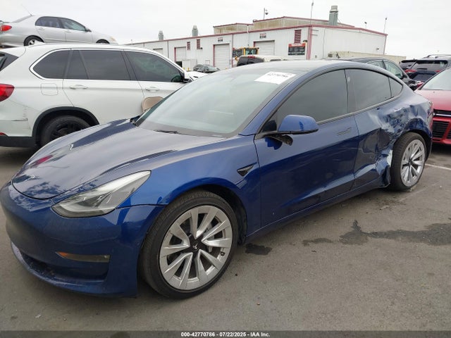 2022 TESLA MODEL 3 5YJ3E1EA6NF145476 Photo 1