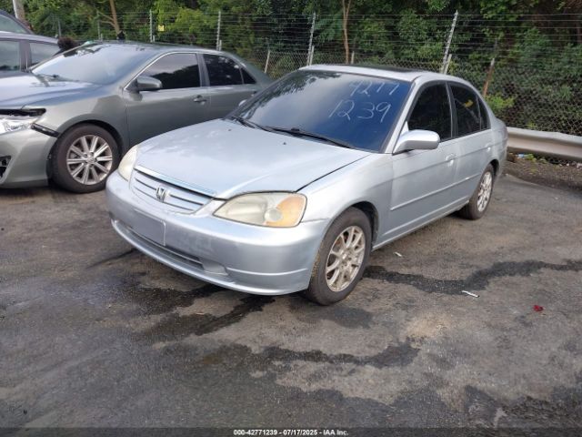 2001 HONDA CIVIC 2HGES26791H537948 Photo 1