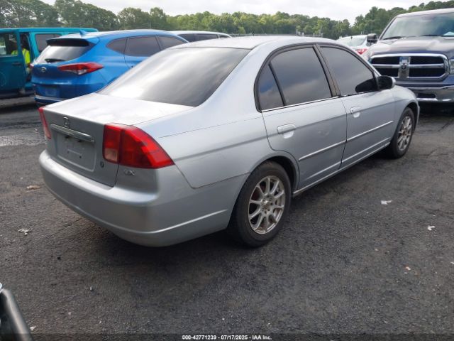 2001 HONDA CIVIC 2HGES26791H537948 Photo 3