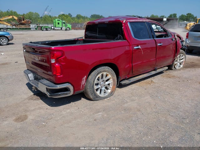 2022 Chevrolet Silverado 1500 Ltd 4wd  Short Bed Ltz მანქანა იყიდება აუქციონზე, vin: 3GCUYGED4NG164997, აუქციონის ნომერი: 42771301