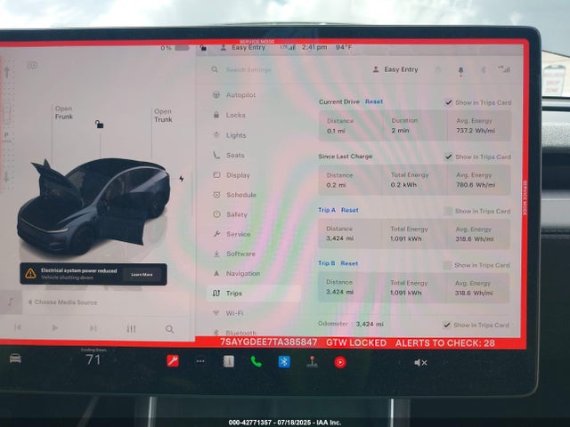 2026 TESLA MODEL Y 7SAYGDEE7TA385847 Photo 6