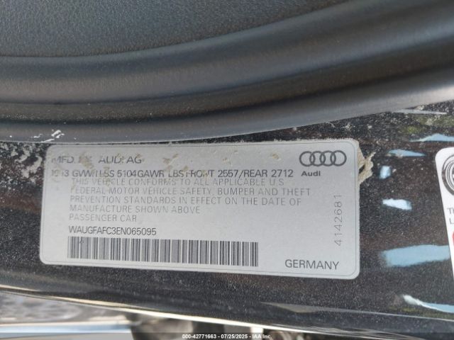 2014 AUDI A6 WAUGFAFC3EN065095 Photo 8