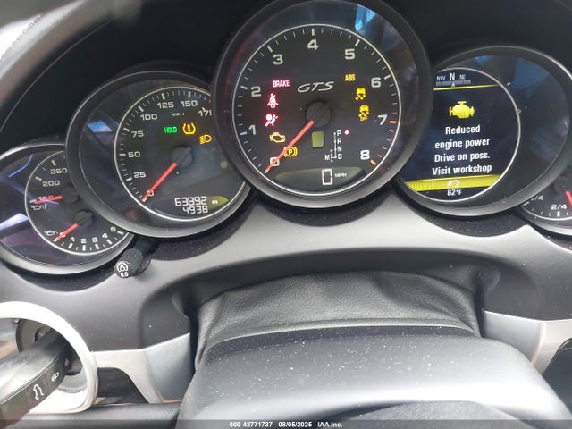42771737 :رقم المزاد ، WP1AD2A27JLA80755 vin ، 2018 Porsche Cayenne Gts مزاد بيع