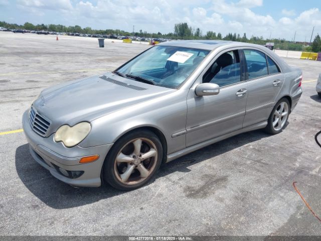 2005 MERCEDES-BENZ C 230 WDBRF40J75A783792 Photo 1
