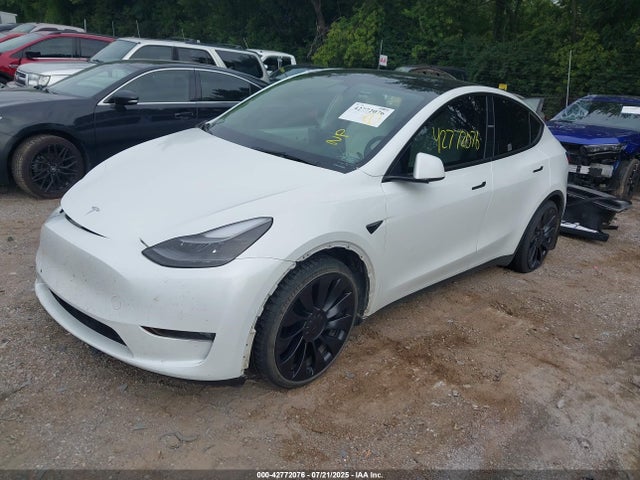 2022 TESLA MODEL Y 7SAYGDEFXNF487741 Photo 1