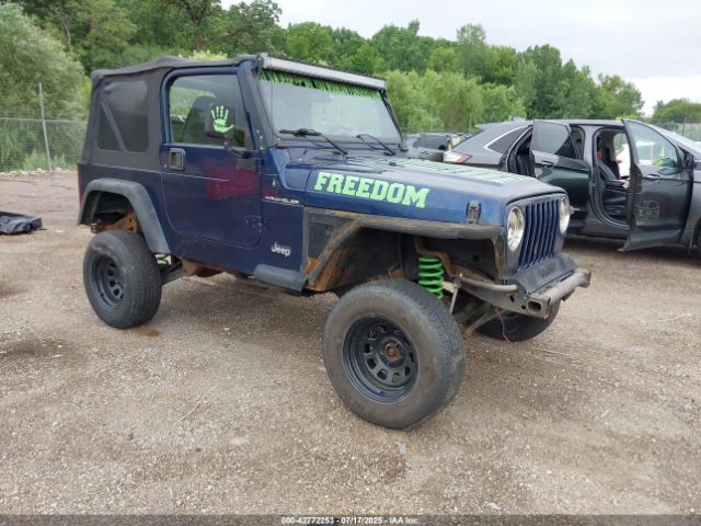 2000 JEEP WRANGLER 1J4FA29P4YP740134