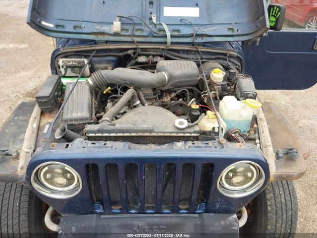 2000 JEEP WRANGLER 1J4FA29P4YP740134 Photo 9