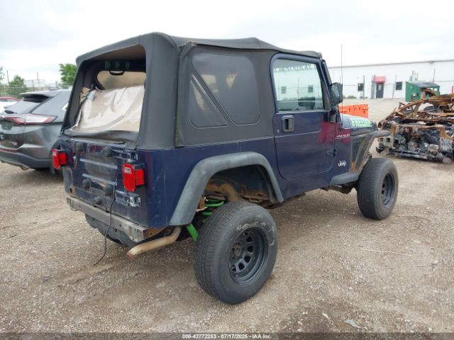 2000 JEEP WRANGLER 1J4FA29P4YP740134 Photo 3