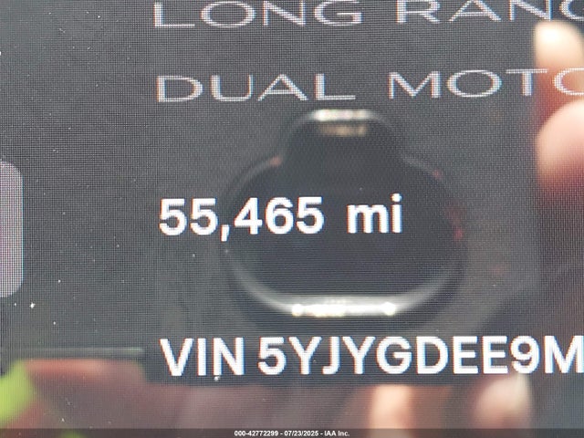 5YJYGDEE9MF112541 Tesla 2021