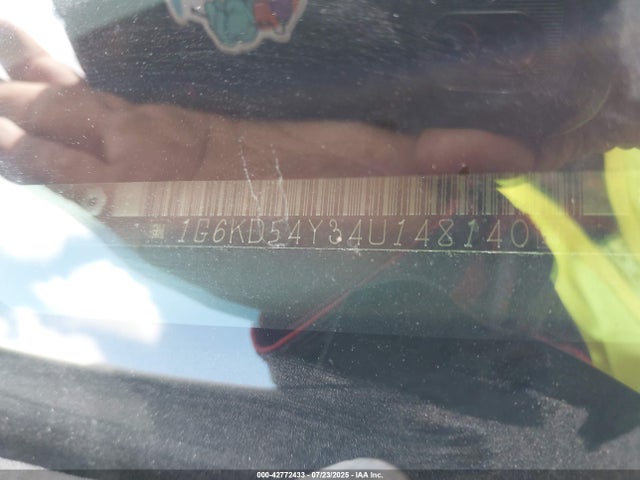 2004 CADILLAC DEVILLE 1G6KD54Y34U148140 Photo 8