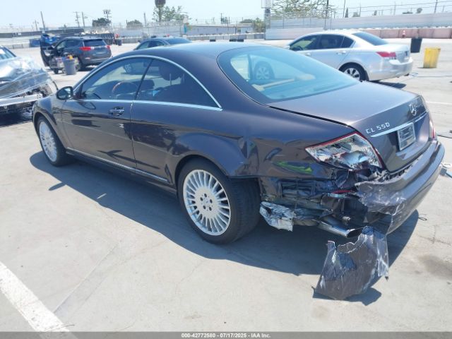 2007 MERCEDES-BENZ CL 550 WDDEJ71X77A007853 Photo 2