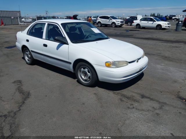 2000 CHEVROLET PRIZM 1Y1SK5289YZ433483