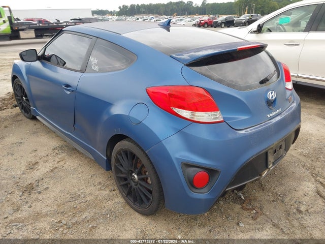 42773277 :رقم المزاد ، KMHTC6AE8GU258024 vin ، 2016 Hyundai Veloster Turbo Rally Edition مزاد بيع