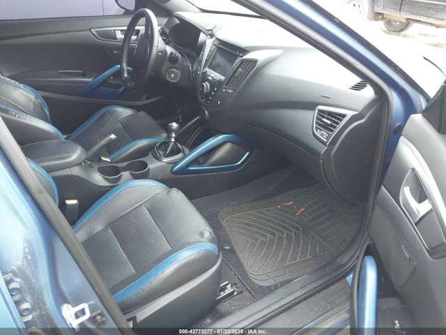 42773277 :رقم المزاد ، KMHTC6AE8GU258024 vin ، 2016 Hyundai Veloster Turbo Rally Edition مزاد بيع