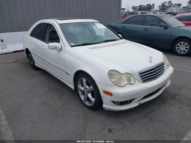 2005 MERCEDES-BENZ C 230 WDBRF40J45F716960