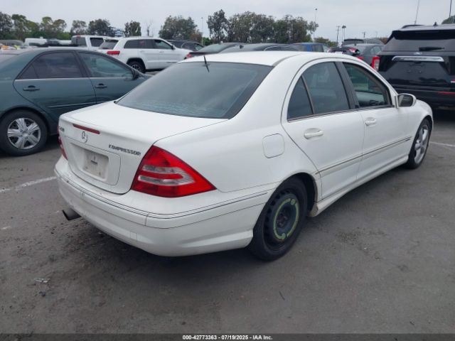 2005 MERCEDES-BENZ C 230 WDBRF40J45F716960 Photo 3
