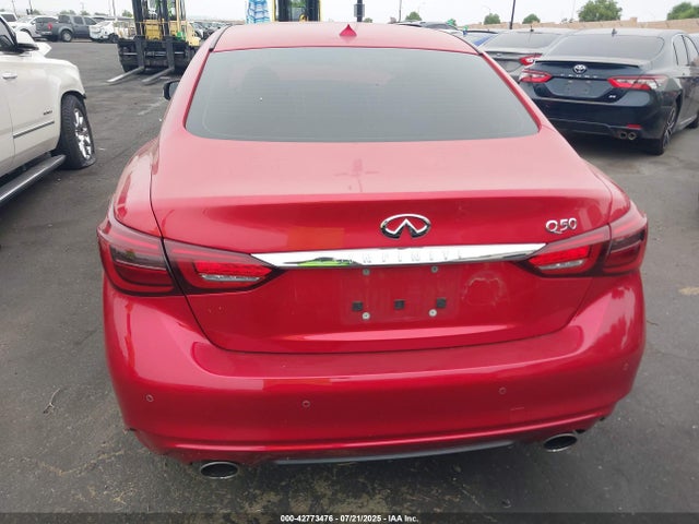 Продаж на аукціоні авто 2021 Infiniti Q50 Luxe, vin: JN1EV7BP5MM700947, номер лоту: 42773476