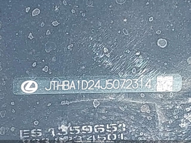 Lexus 8ar-fts 2018 JTHBA1D24J5072314 Image 9