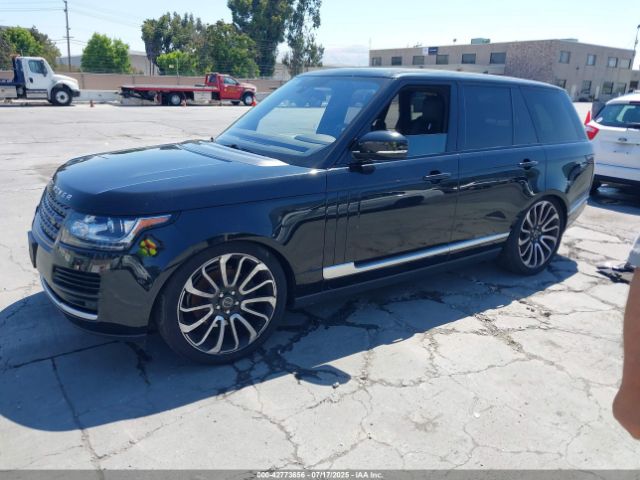 2016 LAND ROVER RANGE ROVER SALGR2PF4GA291447 Photo 1