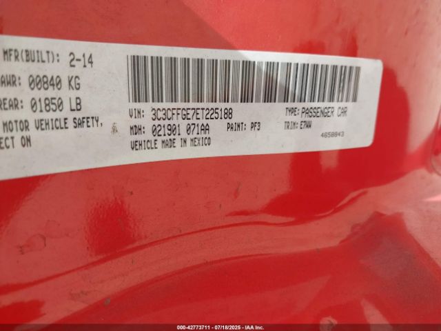 2014 FIAT 500E 3C3CFFGE7ET225188 Photo 8