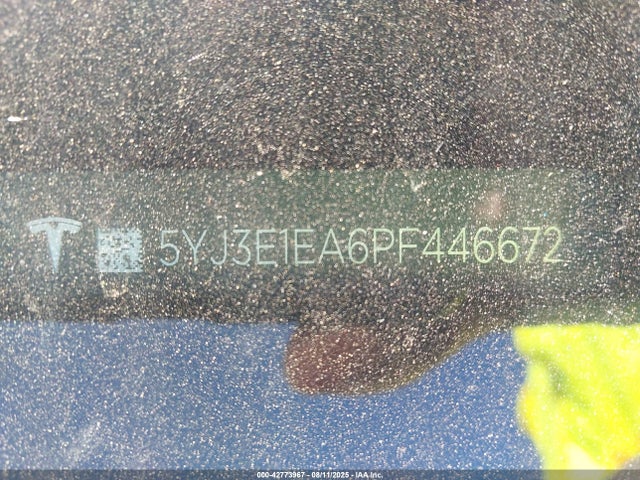 2023 TESLA MODEL 3 5YJ3E1EA6PF446672 Photo 8