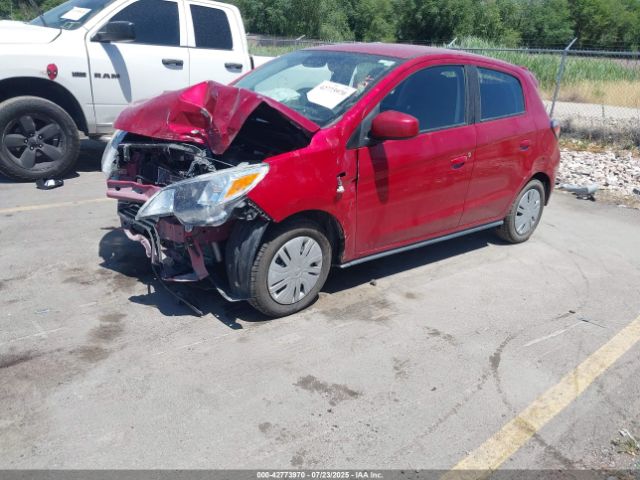 2021 MITSUBISHI MIRAGE ML32AUHJ9MH001717 Photo 1