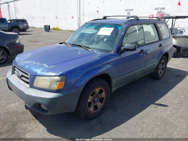 2003 SUBARU FORESTER JF1SG63683H708550 Photo 1