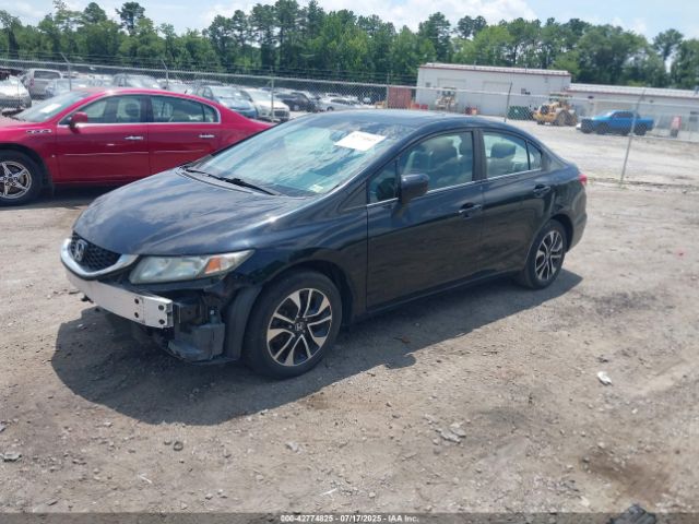 2015 HONDA CIVIC 19XFB2F82FE217675 Photo 1