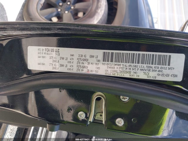RAM 1500 2019 1C6RR6LT2KS528496 Image 9