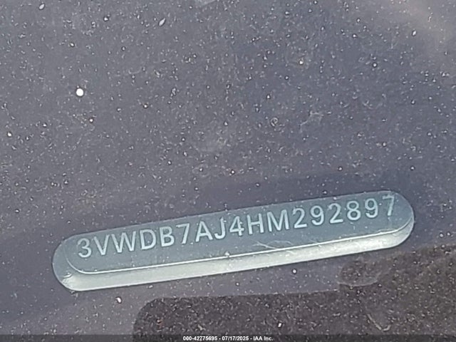 Volkswagen 1.4 tsi 2017 3VWDB7AJ4HM292897 Image 9