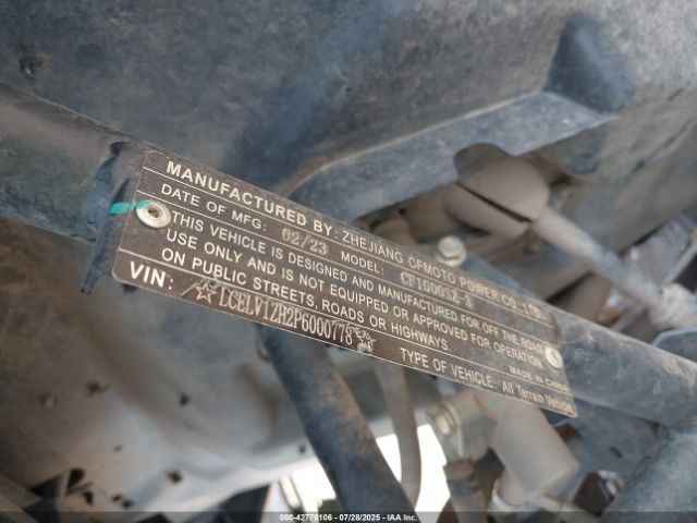 2023 CF MOTO ZFORCE LCELV1ZH2P6000778 Photo 9