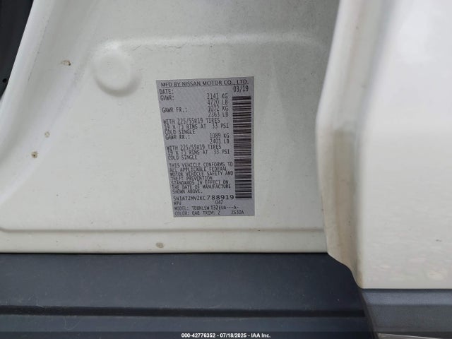 Nissan 2019 2019 5N1AT2MV2KC788919 Image 9
