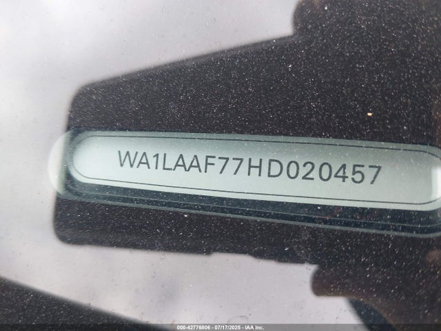 WA1LAAF77HD020457 Audi Q7